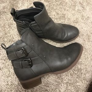 Grey Booties
